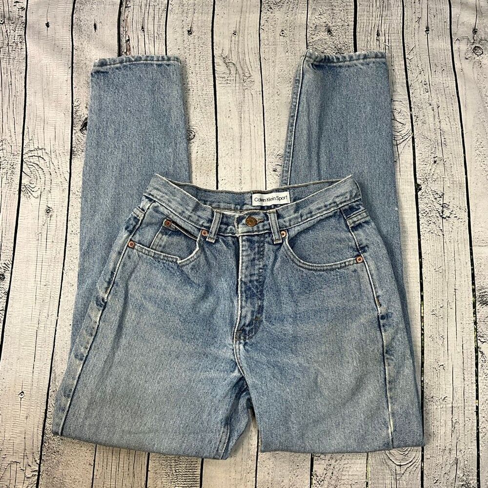 VINTAGE 80’s Calvin Klein Sport High Rise Jeans